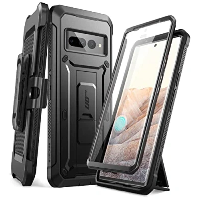 Image de Coque pour Google Pixel 7 Pro Antichoc Béquille Supcase Unicorn Beetle noir