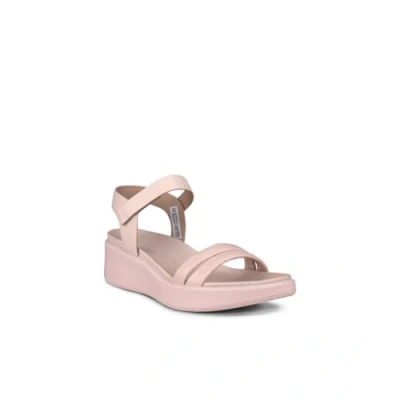 Afbeelding van ECCO Flowt Wedge LX damessandalen, leer, roze, maat 38 EU