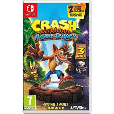 Afbeelding van Activision Crash Bandicoot N. Sane Trilogy Uk Nintendo Switch