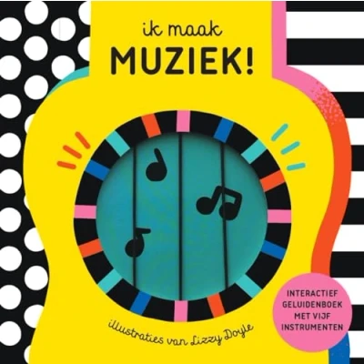 Afbeelding van Uitgeverij oogappel geluidenboek ik maak muziek!