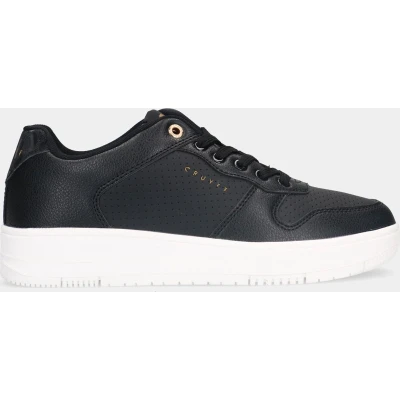 Afbeelding van Cruyff Sneakers laag, Dames, Maat: 36, Zwart Hoogwaardig imitatieleer
