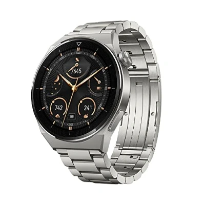 Afbeelding van Huawei Watch GT 3 Pro 46mm Zilver/Titanium Band
