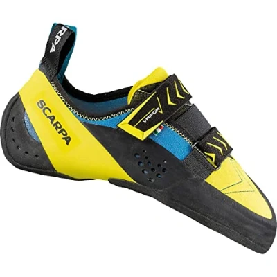 Afbeelding van Scarpa Vapor V, klimschoenen. Heren, Ocean Yellow Fr