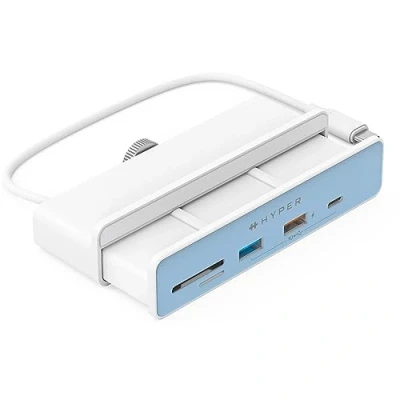 Afbeelding van Hyper 6 in 1 USB C Hub voor 24 inch iMac