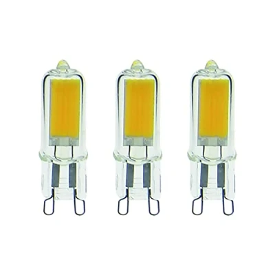 Image de Pack De 3 Ampoules LED Capsule Culot G9 Classique Ampoule Angle D&#039;Éclairage 250 2,6W Équivalant 20W Lumière Blanche Neutre PACK3ALG9200CW Xanlite