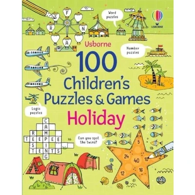 Image de 100 Children&#039;s Puzzles and Games: Holiday