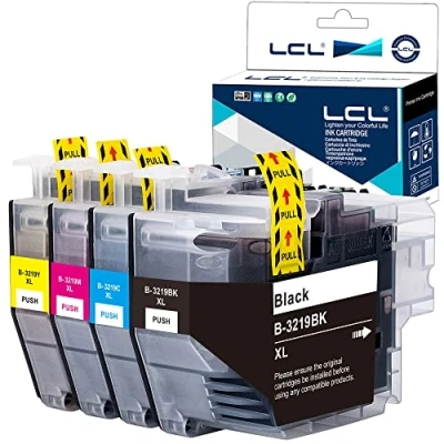 Afbeelding van Inktpatroon compatibel met LC3219 LC3217 LC 3219XL LC3219XL LC3219XLBK LC3217BK LC3219XLC LC3219XLM LC3219XLY High Yield vervanging voor MFC J5330DW J5335DW(KCMY)