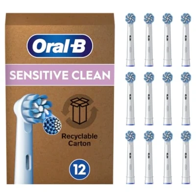 Afbeelding van Oral B Sensitive Clean Pro Opzetborstels 12 stuks Brievenbusverpakking