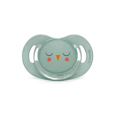 Afbeelding van Suavinex Fopspeen Bonhomia Reversible 6 18mnd Owl Green