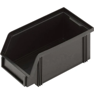 Afbeelding van Alutec 1394005197 Zichtbak ESD CB5MC (b x h d) 100 75 175 mm Zwart 1 stuk(s)
