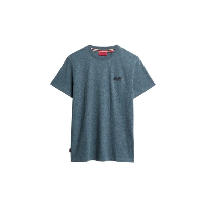 Afbeelding van Superdry Vintage LOGO EMB Tshirt basic, Heren, Maat: XL, Scorched teal grit