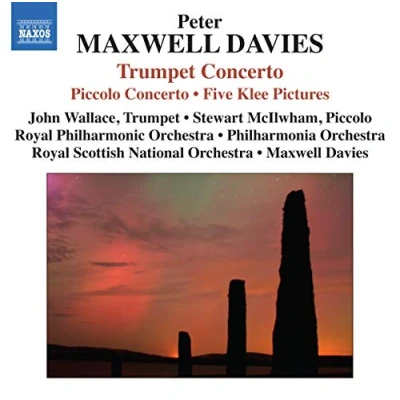 Afbeelding van John Wallace, Stewart McIlwham, Royal Philharmonic Orchestra, Philharmonia Peter Maxwell Davies Davies: Trumpet Concerto (CD)