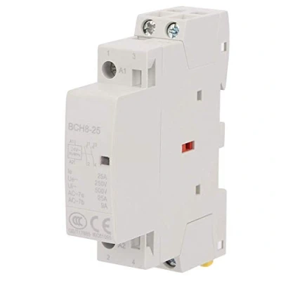 Afbeelding van Netspanningsschakelaar AC huishoudelijk 2P 25A 24V 2NO 50/60HZ, op DIN rail
