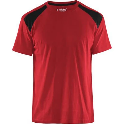 Image de T shirt rouge/noir