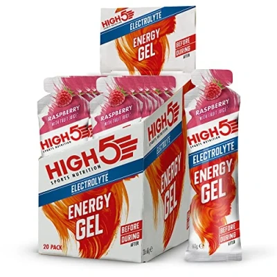 Afbeelding van Energy Gel Elektrolyten Met toegevoegde mineralen High5 Tropical 20 stuks