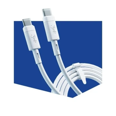 Afbeelding van 3MK 5903108444088 USB oplaadkabel Wit