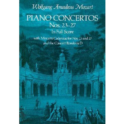 Afbeelding van Piano Concertos Nos. 23 27 in Full Score