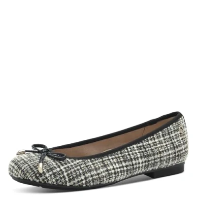 Afbeelding van Tamaris COMFORT Dames Ballerina 8 82101 44 001 Wide Fit Maat: 42 EU