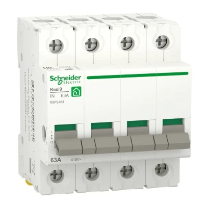Afbeelding van Hoofdschakelaar 4P 63A 6000A Resi9 Schneider Electric R9PS463