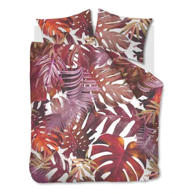 Afbeelding van Ambiante Noèlle dekbedovertrek Lits Jumeaux 240x200/220 Rood