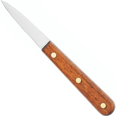 Afbeelding van Au Nain Oestermes Model Lyonnais 7 cm Roestvrij Stalen Lemmet Palissander Handvat