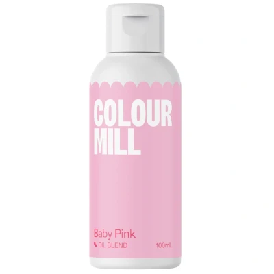 Afbeelding van Colour Mill Oil Blend Voedingskleurstof op Oliebasis Baby Pink 100 ml