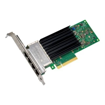 Image de Intel Ethernet Network Adapter X710 T4L Adaptateur réseau PCIe 3.0 x8 profil bas 100M/1G/2.5G/5G/10 Gigabit x 4