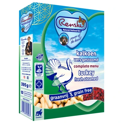 Afbeelding van Renske Adult 395 g Hondenvoer Kalkoen