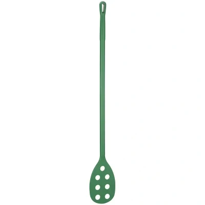 Afbeelding van Vikan Speciale Gereedschappen Hygiene Roerspatel met Geperforeerd Blad Metaaldetecteerbaar Groen Ø31mm 1200mm
