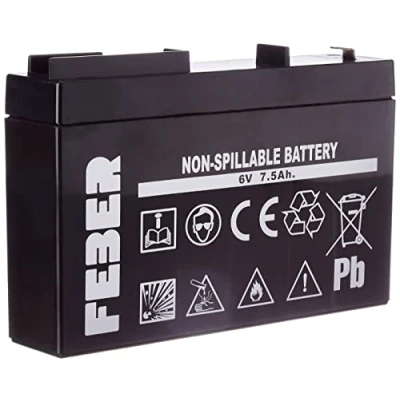 Afbeelding van Feber Batterij 6V 7.5AH