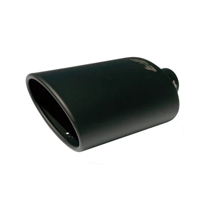 Afbeelding van Simoni Racing uitlaat wieldop ovaal/schuin zwart 150 x 100 255 mm montage &gt;37 54