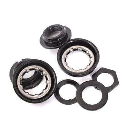 Afbeelding van KHE BMX US BB trapas complete set met geharde loopschalen