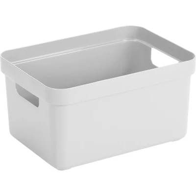 Afbeelding van Sunware Sigma home opbergbox 5L wit 25,2 x 17,5 12,2 cm