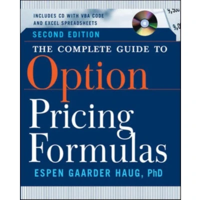Afbeelding van Complete Gde To Option Pricing Formulas