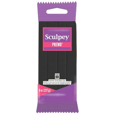 Afbeelding van Premo black klei 227 gr Sculpey