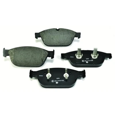 Afbeelding van HELLA 8DB 355 016 021 Remblokkenset Niet geschikt voor slijtage waarschuwingscontact AUDI: Q5, A8 D4