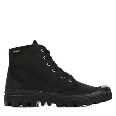 Afbeelding van Palladium Pallabrousse Veterboots, Heren, Maat: 43, Black Katoen