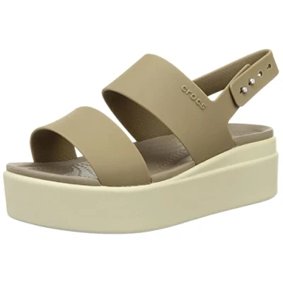 Afbeelding van Crocs Brooklyn Low Wedge W, sportkleding en vrijetijdstongs voor meisjes
