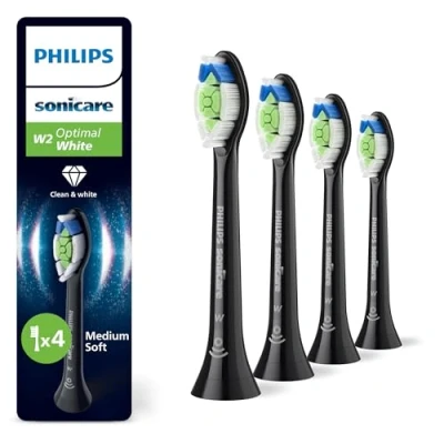 Image de Philips Hx6064/88 Brossettes Sonicare: 4 W2 Optimal White