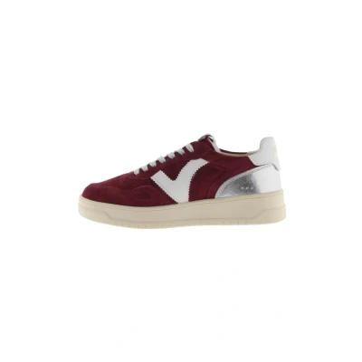 Afbeelding van Victoria Shoes SEUL LOW Sneakers laag, Dames, Maat: 39, Burdeos Leer