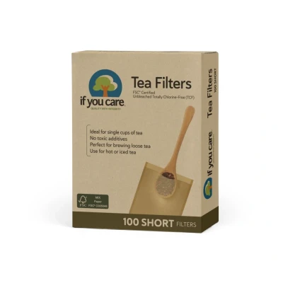 Afbeelding van If You Care Thee Filters FSC ongebleekt Short 100st.