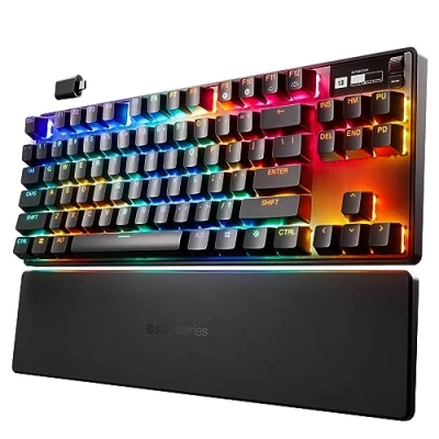 Afbeelding van SteelSeries Apex Pro TKL 2023 Draadloos Gaming Toetsenbord QWERTY OmniPoint Switch