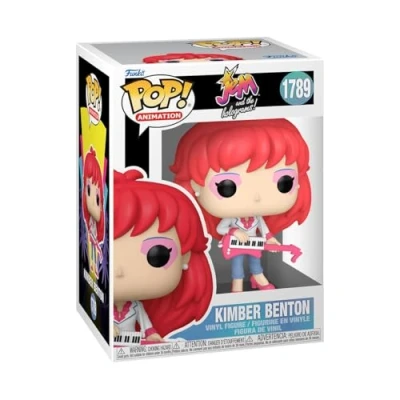 Afbeelding van Funko Pop Animation: Jem And The Holograms, Kimber Benton, verzamelfiguur, vinyl figuur, cadeau idee, officieel product, speelgoed voor kinderen en volwassenen, tv fans