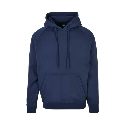 Afbeelding van Urban Classics Blank Hoodie, Heren, Maat: Medium, Darkblue