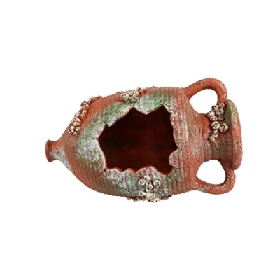 Afbeelding van Aqua Della Aquariumdecoratie Vissen Amfoor Xs 4,9x4,5x12,8cm Meerkleurig 1st