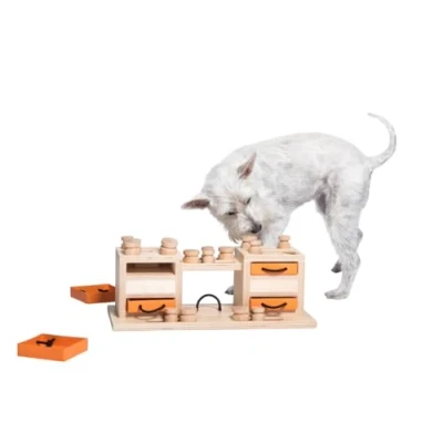 Afbeelding van My Intelligent Pets Hondenpuzzel Two Towers Hondenspeelgoed Honden Speelgoed Snuffelmat voor hond