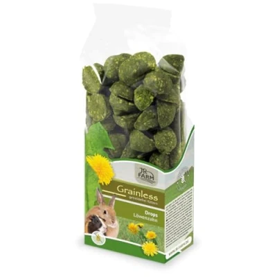 Afbeelding van Jr Farm knaagdiersnack Graanvrije drops Paardenbloemen 140 gram
