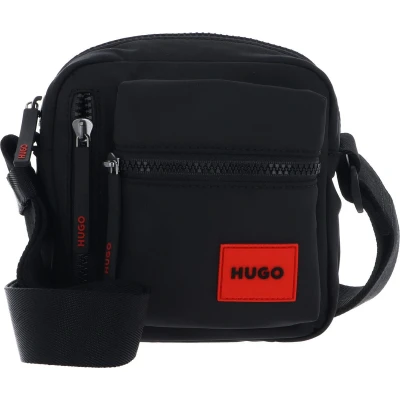 Afbeelding van HUGO Ethon Multi Unisex Schoudertas, Maat: One Size, Black