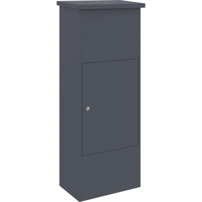 Afbeelding van vidaXL Pakket Inwerpkoker Antraciet 44.5 x 29 110.5 cm Staal