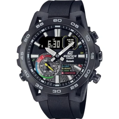 Afbeelding van Casio horloge ECB 40MP 1AEF Bluetooth Zwart Ø 52.4 mm